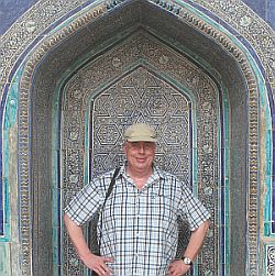 me in Usbekistan